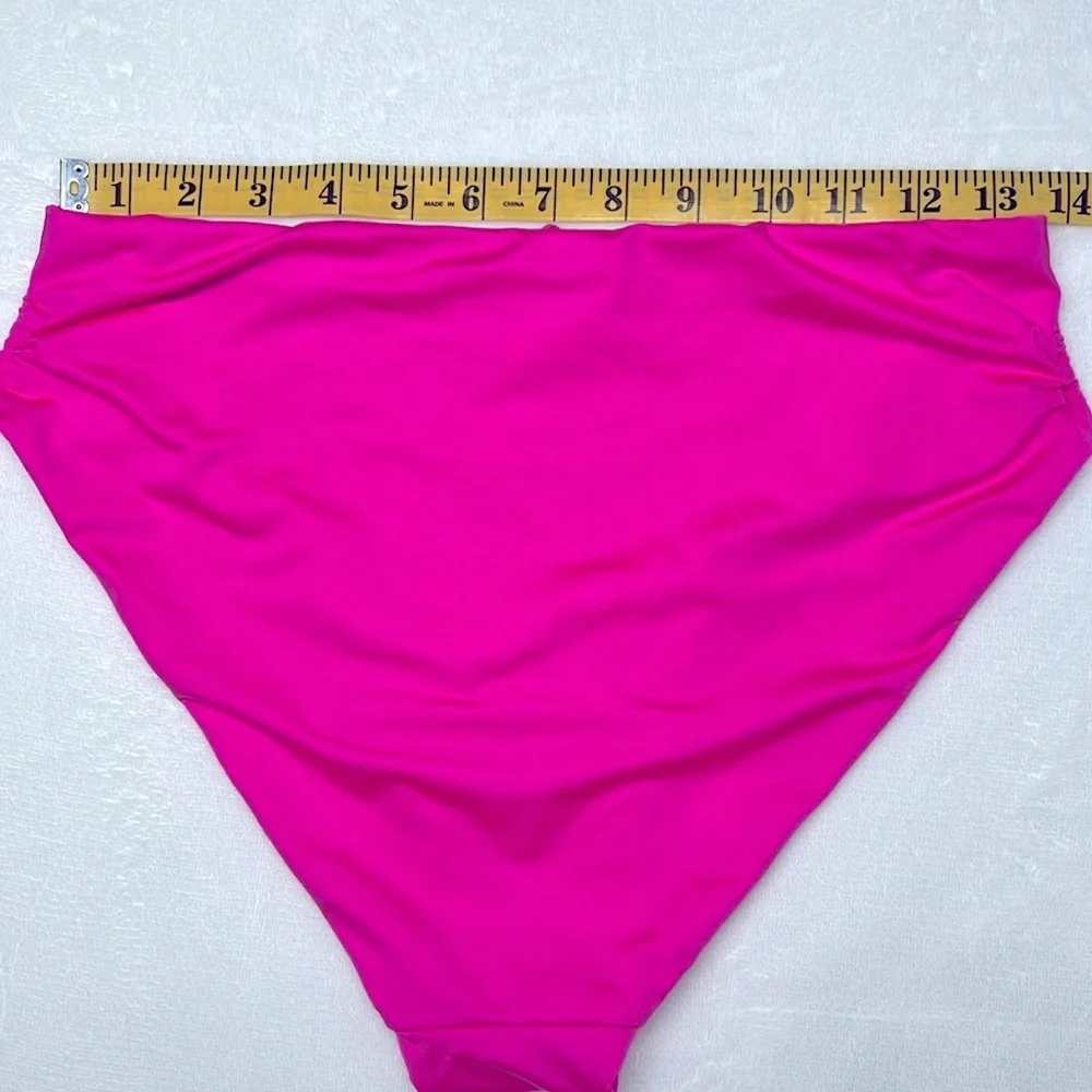 Trina Turk Women's Monaco High-Waist Side-Slit Swim Bottoms